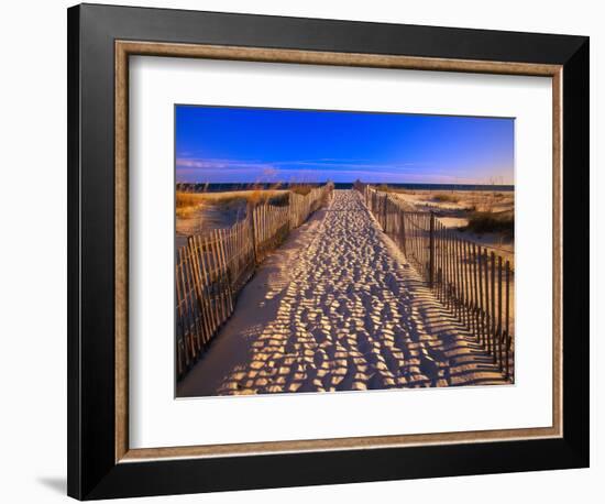 Sand Trail on Santa Rosa Island-Joseph Sohm-Framed Photographic Print