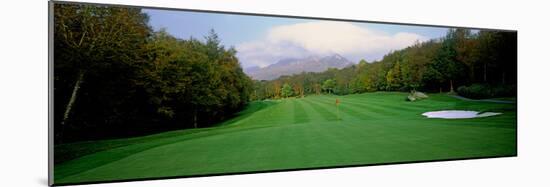 Sand Trap in a Golf Course, Grandfather Golf and Country Club, Linville, Avery County-null-Mounted Photographic Print