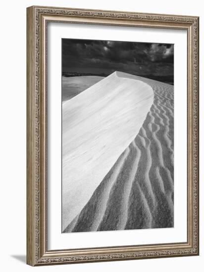 Sand Wind and Light No 3 BW-Istv?n Nagy-Framed Photographic Print