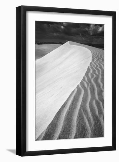 Sand Wind and Light No 3 BW-Istv?n Nagy-Framed Photographic Print