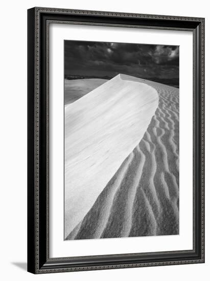 Sand Wind and Light No 3 BW-Istv?n Nagy-Framed Photographic Print