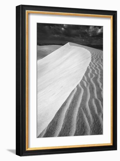 Sand Wind and Light No 3 BW-Istv?n Nagy-Framed Photographic Print