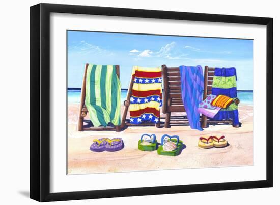 Sandals and Seats-Scott Westmoreland-Framed Art Print