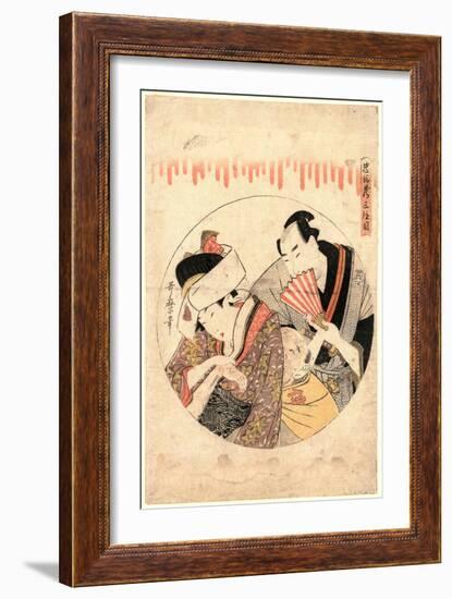 Sandanme-Kitagawa Utamaro-Framed Giclee Print