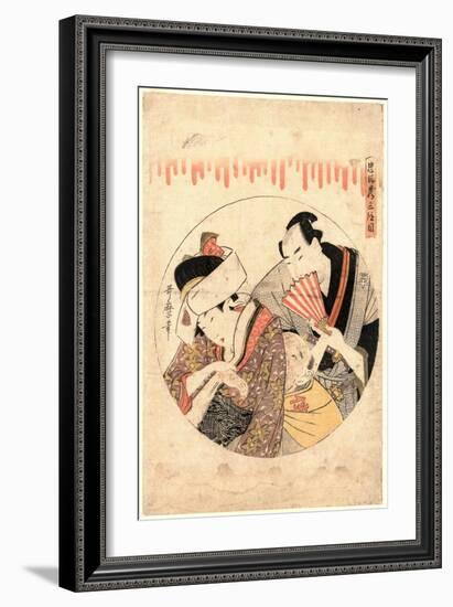 Sandanme-Kitagawa Utamaro-Framed Giclee Print