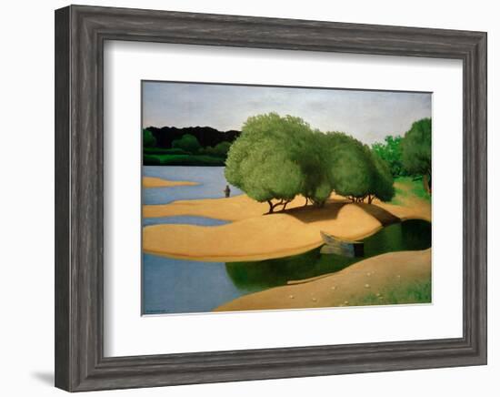 Sandbanks on the Loire-Félix Vallotton-Framed Giclee Print