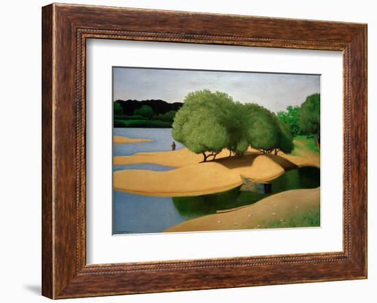 Sandbanks on the Loire-Félix Vallotton-Framed Giclee Print