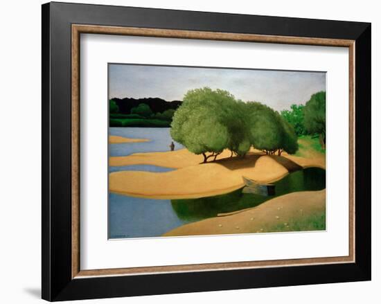 Sandbanks on the Loire-Félix Vallotton-Framed Giclee Print