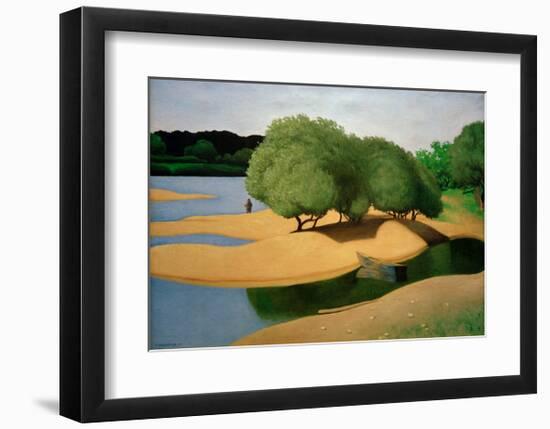 Sandbanks on the Loire-Félix Vallotton-Framed Giclee Print