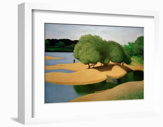 Sandbanks on the Loire-Félix Vallotton-Framed Giclee Print