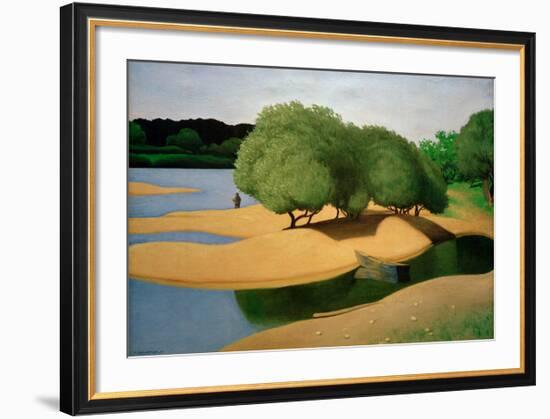 Sandbanks on the Loire-Félix Vallotton-Framed Giclee Print