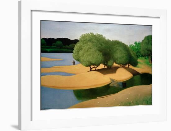 Sandbanks on the Loire-Félix Vallotton-Framed Giclee Print