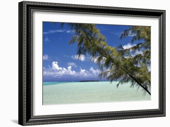 Sandbar Pelican Cay-Larry Malvin-Framed Photographic Print