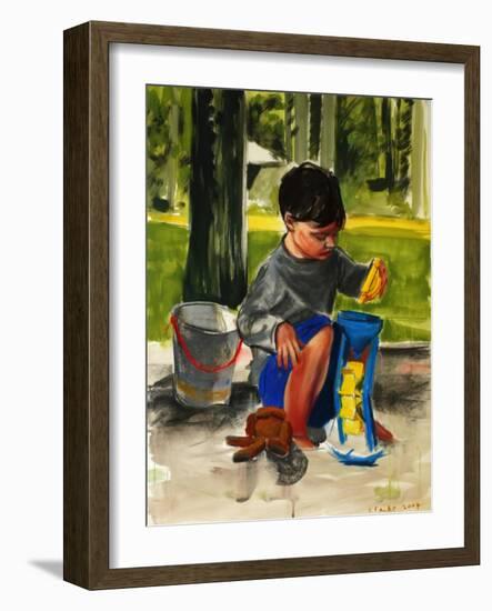 Sandbox, 2004-Daniel Clarke-Framed Giclee Print