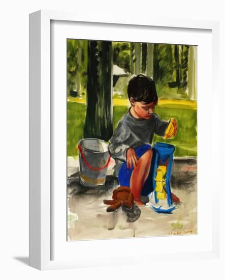 Sandbox, 2004-Daniel Clarke-Framed Giclee Print