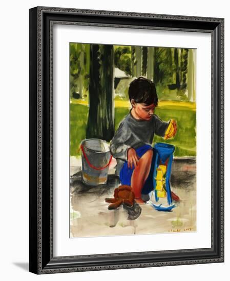 Sandbox, 2004-Daniel Clarke-Framed Giclee Print