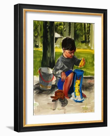 Sandbox, 2004-Daniel Clarke-Framed Giclee Print