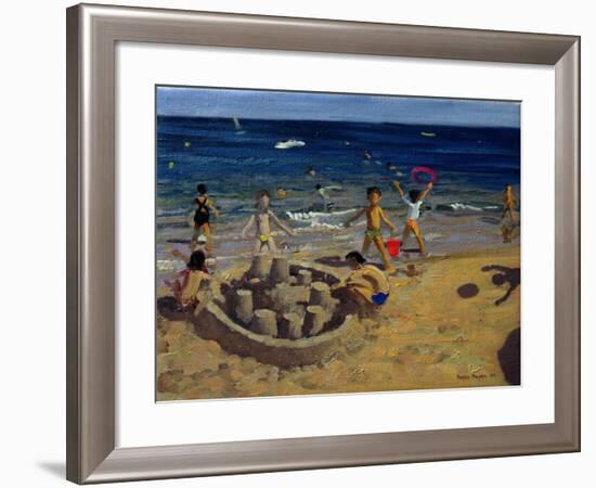 Sandcastle, France, 1999-Andrew Macara-Framed Giclee Print