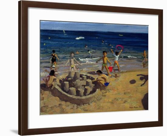 Sandcastle, France, 1999-Andrew Macara-Framed Giclee Print