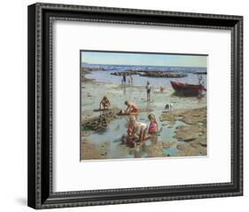 Sandcastles-Richard Harpum-Framed Art Print