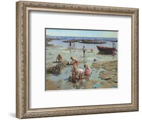 Sandcastles-Richard Harpum-Framed Art Print