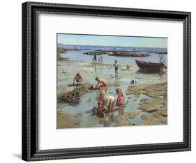 Sandcastles-Richard Harpum-Framed Art Print