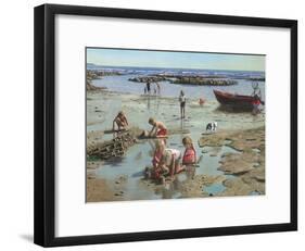 Sandcastles-Richard Harpum-Framed Art Print