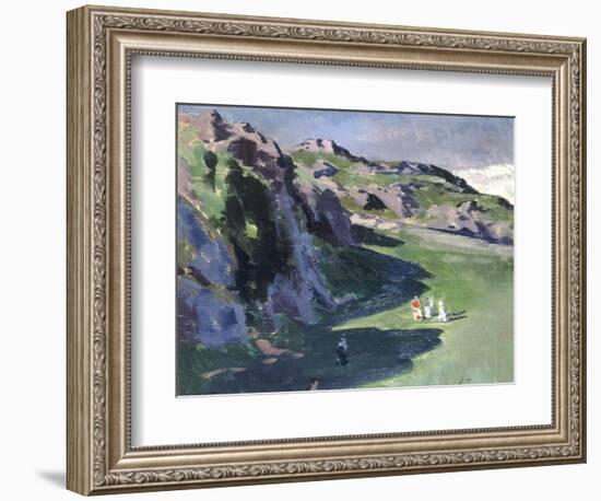 Sandeels Bay, Iona-Francis Campbell Boileau Cadell-Framed Giclee Print