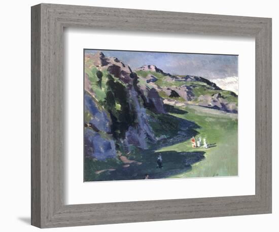 Sandeels Bay, Iona-Francis Campbell Boileau Cadell-Framed Giclee Print