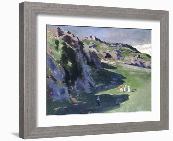 Sandeels Bay, Iona-Francis Campbell Boileau Cadell-Framed Giclee Print