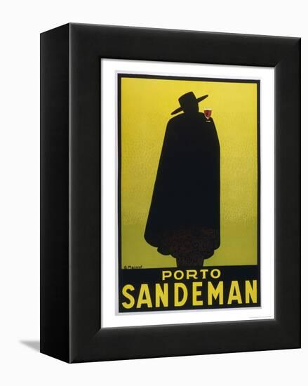 Sandeman Port, The Famous Silhouette-Georges Massiot-Framed Premier Image Canvas