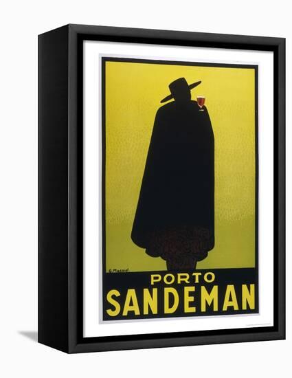 Sandeman Port, The Famous Silhouette-Georges Massiot-Framed Premier Image Canvas