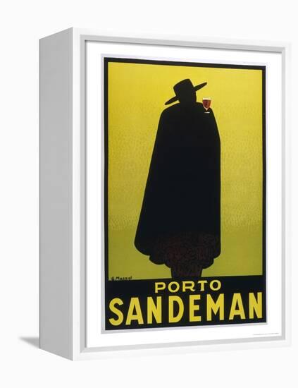 Sandeman Port, The Famous Silhouette-Georges Massiot-Framed Premier Image Canvas