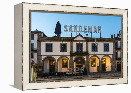 Sandeman Port Wine Warehouse, Porto, Portugal-Stefano Politi Markovina-Framed Premier Image Canvas