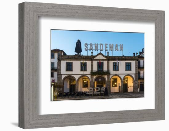 Sandeman Port Wine Warehouse, Porto, Portugal-Stefano Politi Markovina-Framed Photographic Print