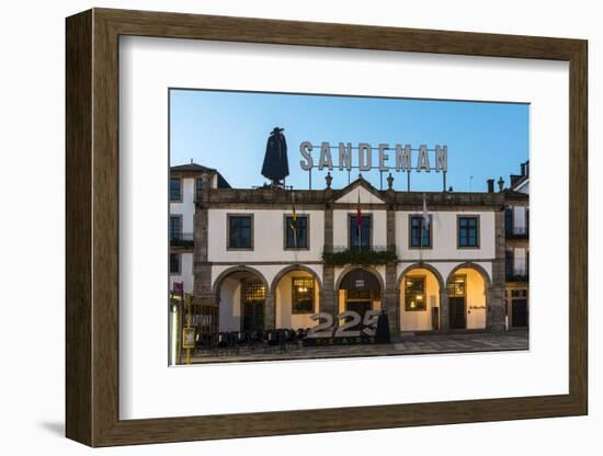 Sandeman Port Wine Warehouse, Porto, Portugal-Stefano Politi Markovina-Framed Photographic Print