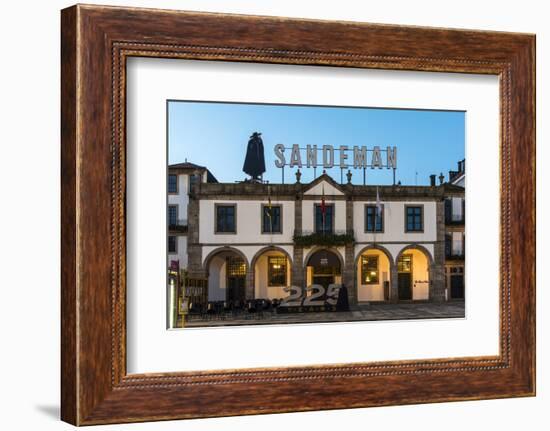 Sandeman Port Wine Warehouse, Porto, Portugal-Stefano Politi Markovina-Framed Photographic Print