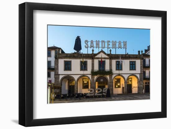 Sandeman Port Wine Warehouse, Porto, Portugal-Stefano Politi Markovina-Framed Photographic Print