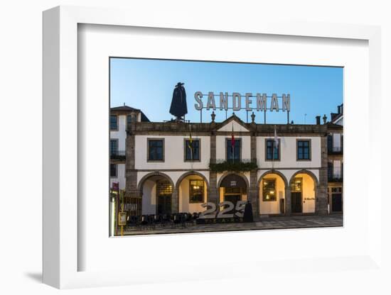 Sandeman Port Wine Warehouse, Porto, Portugal-Stefano Politi Markovina-Framed Photographic Print