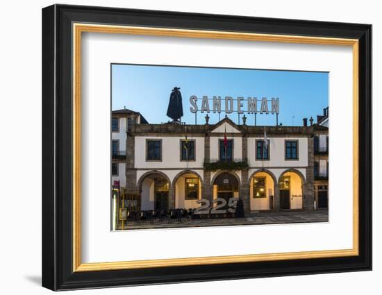 Sandeman Port Wine Warehouse, Porto, Portugal-Stefano Politi Markovina-Framed Photographic Print