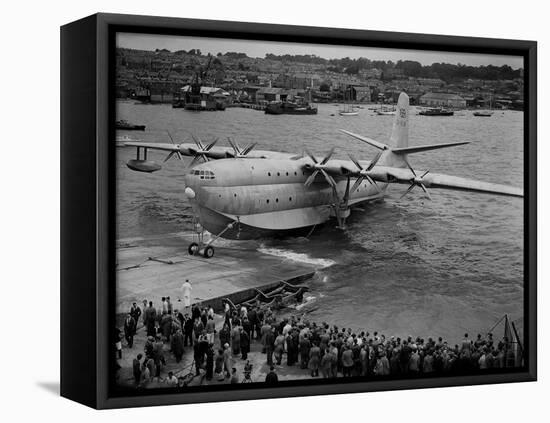 Sanders Roe Princess Flying Boat, August 1952-null-Framed Premier Image Canvas