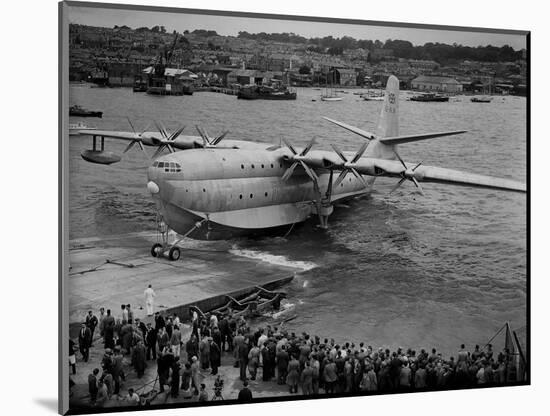 Sanders Roe Princess Flying Boat, August 1952-null-Mounted Photographic Print