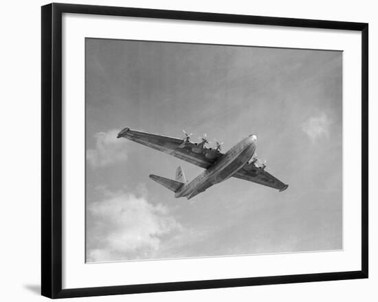 Sanders Roe SR45 Princess Flying Boat at SBAC Farnborough Airshow, September 1956-null-Framed Photographic Print