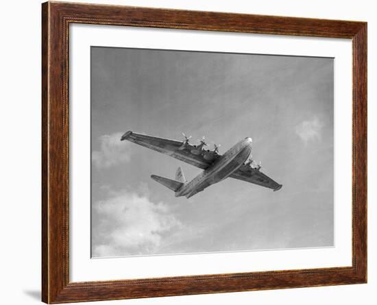 Sanders Roe SR45 Princess Flying Boat at SBAC Farnborough Airshow, September 1956-null-Framed Photographic Print