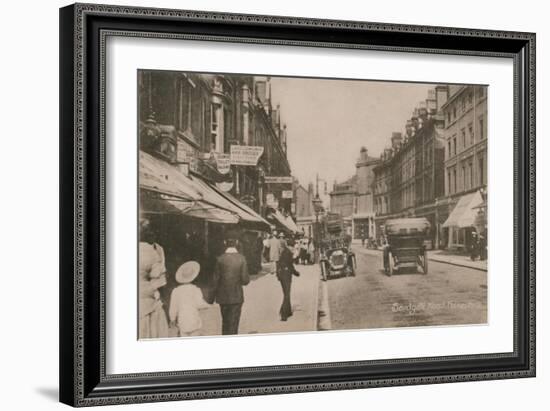 'Sandgate Road, Folkestone', late 19th-early 20th century-Unknown-Framed Giclee Print