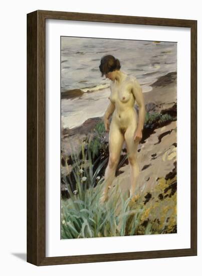 Sandhamn Study, 1914-Anders Leonard Zorn-Framed Giclee Print