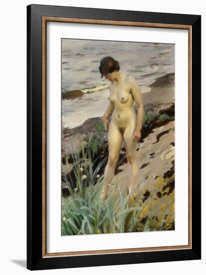 Sandhamn Study, 1914-Anders Leonard Zorn-Framed Giclee Print