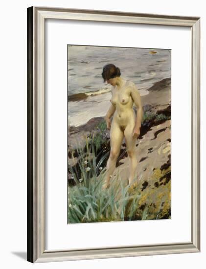 Sandhamn Study-Anders Leonard Zorn-Framed Giclee Print