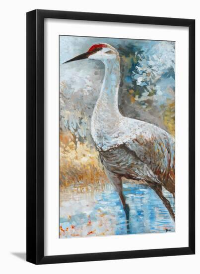 Sandhill Cranes I-Cecile Broz-Framed Giclee Print