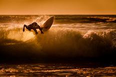 Sunset surfing-Sandi Bertoncelj-Photographic Print
